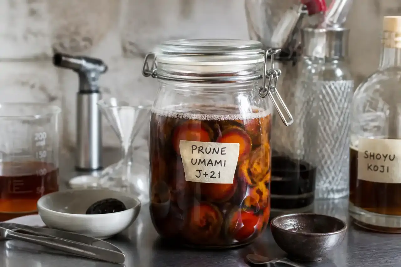Fruits fermentés : le bocal qui transforme une prune en umami en 3 semaines