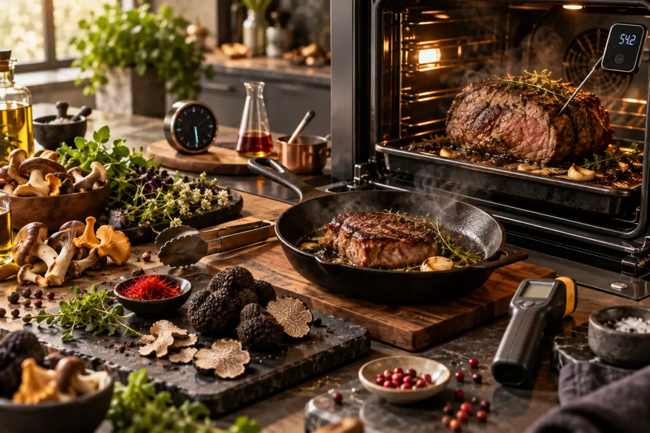 Cuisson basse température au four : maîtrisez la température à cœur, le temps et la saisie