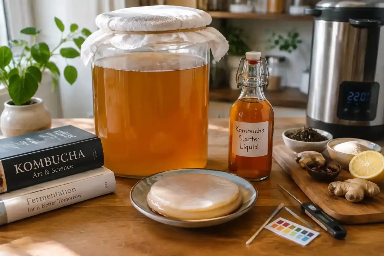 Cultiver une mère de kombucha chez soi : le liquide de démarrage compte autant que la membrane