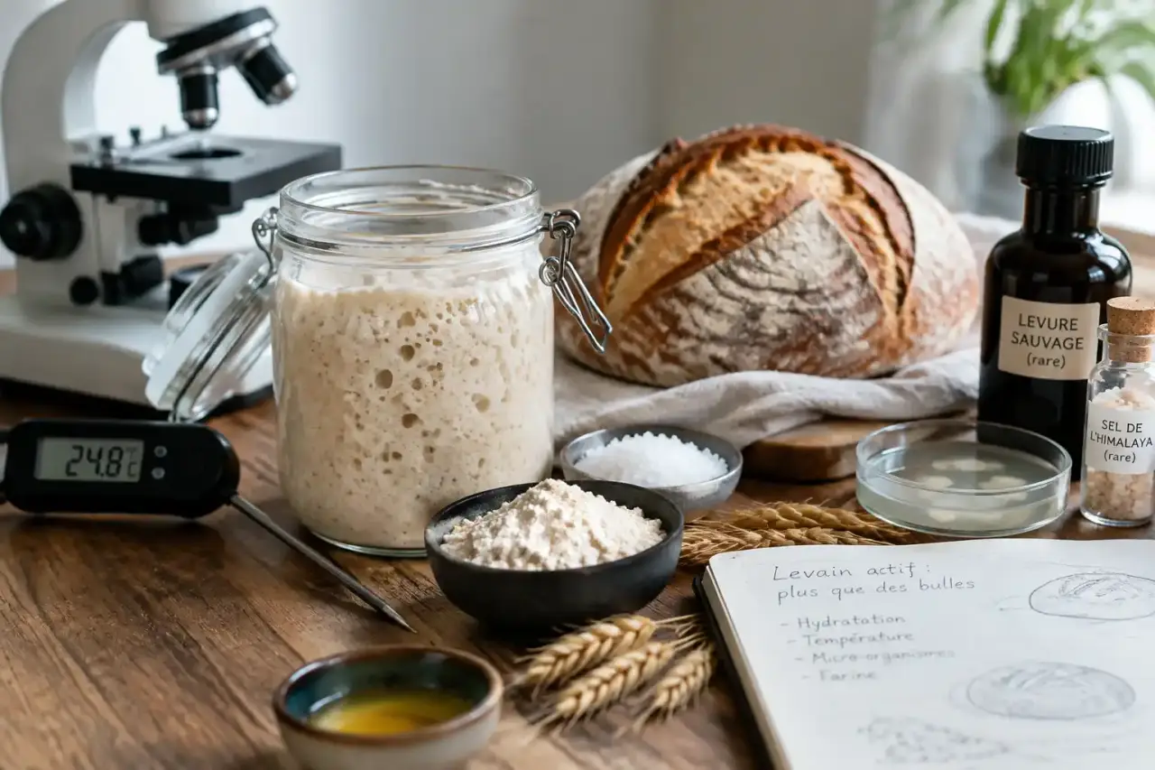 Levain actif : des bulles ne suffisent pas pour réussir son pain
